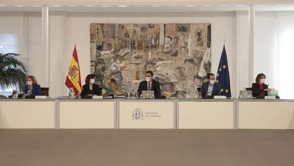 Reunión del Consejo de Ministros de España del 1 de diciembre - Sputnik Mundo