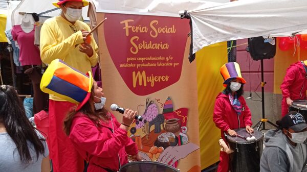 Feria Social Solidaria para emprendimientos y unidades productivas lideradas por Mujeres, en El Alto - Sputnik Mundo