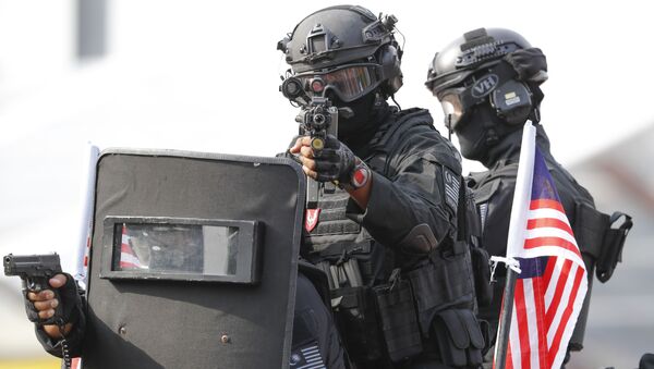 Unidad de Acción Especial de la fuerza policial de Malasia - Sputnik Mundo