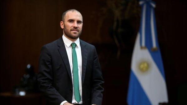 Martín Guzmán, ministro argentino de economía - Sputnik Mundo