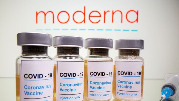 Dosis de la vacuna anti-COVID de Moderna - Sputnik Mundo