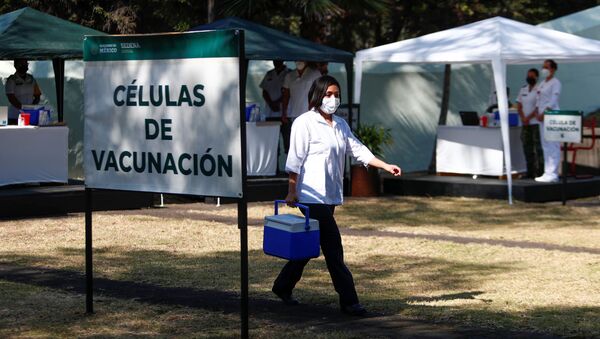 Preparación para la vacunación en México - Sputnik Mundo