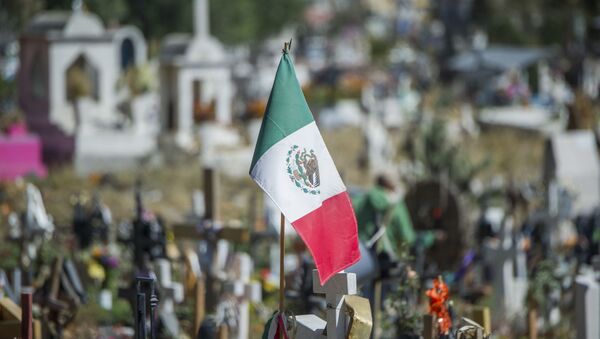 Un cementerio en México durante la pandemia de COVID-19 - Sputnik Mundo