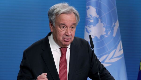 António Guterres, secretario general de la Naciones Unidas - Sputnik Mundo