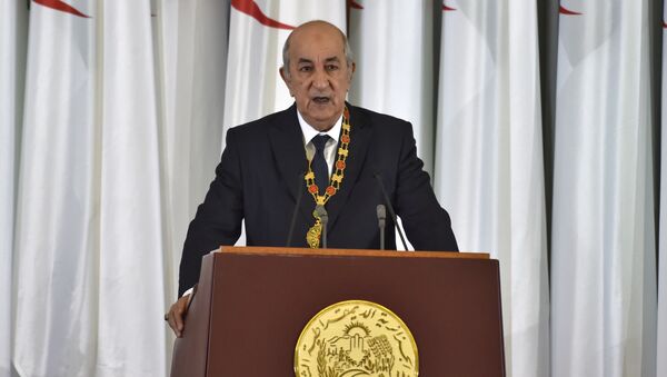 Abdelmayid Tebune, presidente de Argelia - Sputnik Mundo