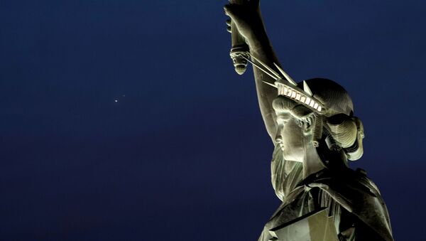 La Estatua de la Libertad en Nueva York, EEUU - Sputnik Mundo