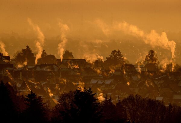 El alba sobre la ciudad de Kronberg, Alemania.  - Sputnik Mundo