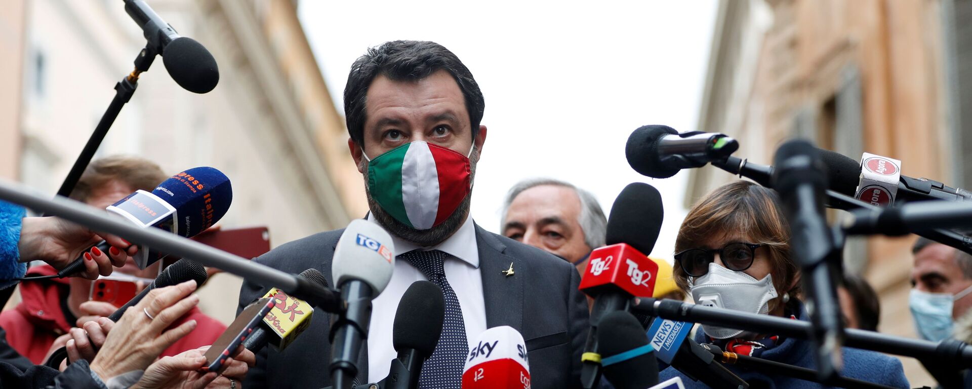 Matteo Salvini, líder del partido italiano la Liga - Sputnik Mundo, 1920, 01.02.2022
