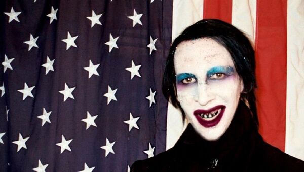 Marilyn Manson, cantante estadounidense - Sputnik Mundo