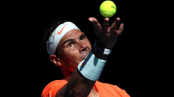 El tenista Rafael Nadal en Melbourne (Australia) - Sputnik Mundo