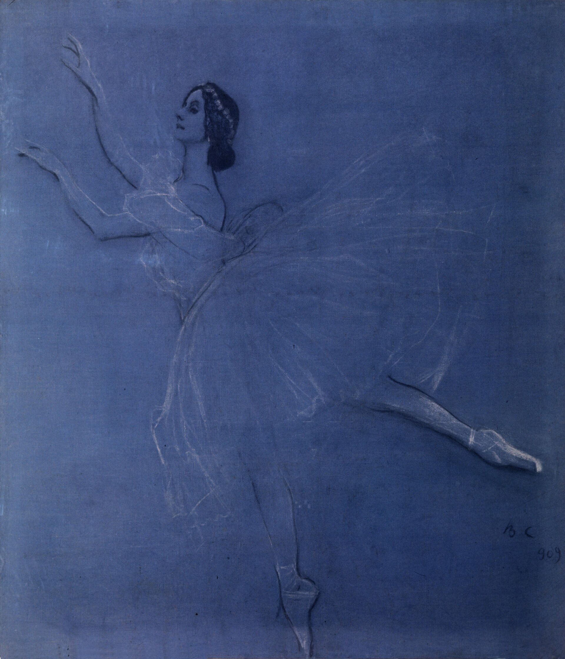 Anna Pávlova pintada por Valentín Serov - Sputnik Mundo, 1920, 12.02.2021