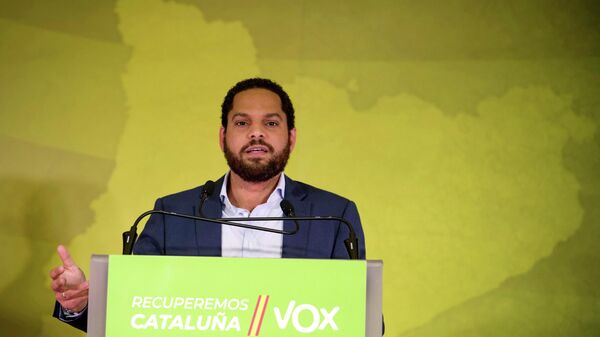 Ignacio Garriga, candidato de VOX en las parlamentarias de Cataluña  - Sputnik Mundo