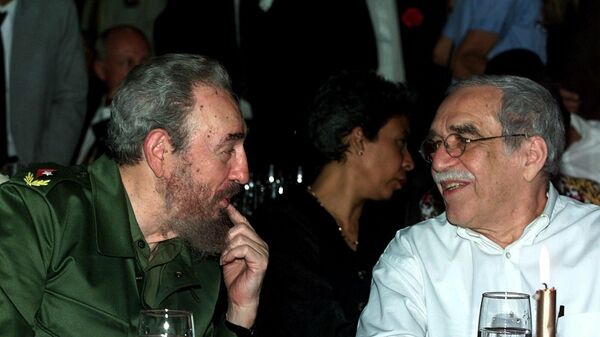 Fidel Castro y Gabriel García Márquez en La Habana - Sputnik Mundo