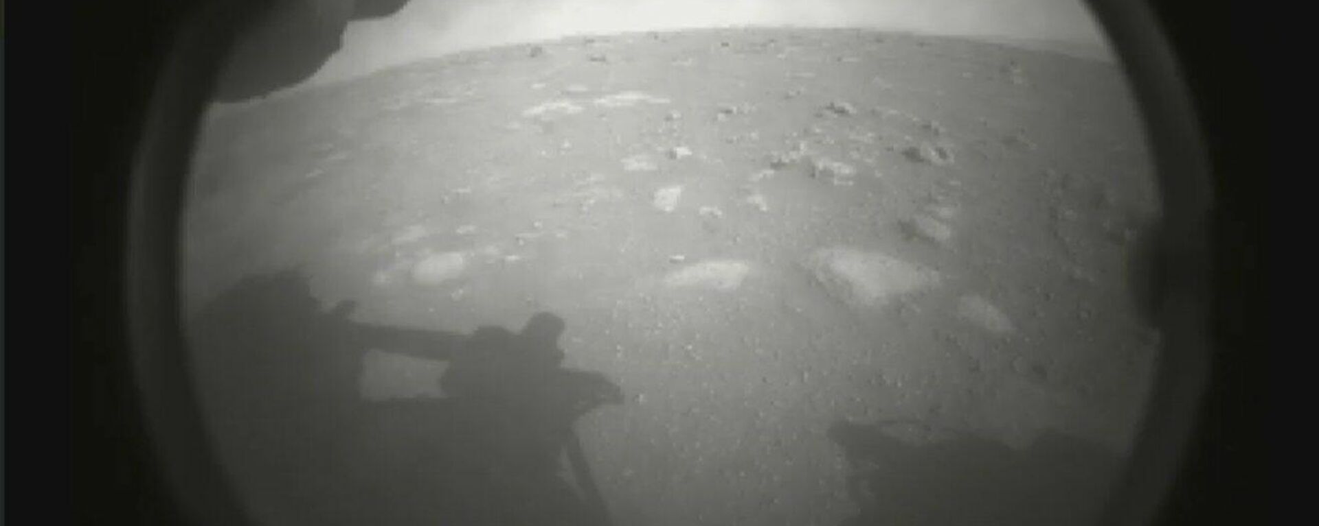 La primera imagen de Marte registrada por el rover Perseverance - Sputnik Mundo, 1920, 19.02.2021