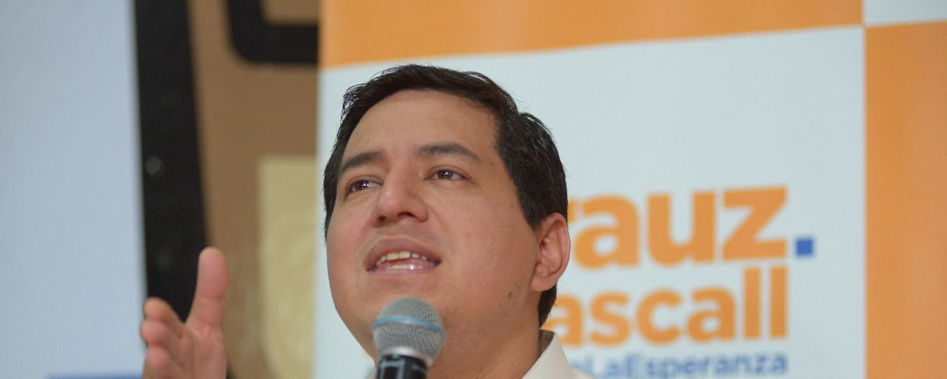 Andrés Arauz, candidato a la presidencia de Ecuador - Sputnik Mundo, 1920, 21.02.2021