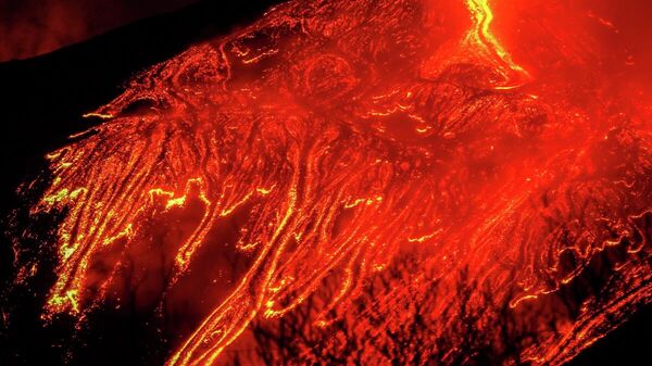 Erupción del Etna - Sputnik Mundo