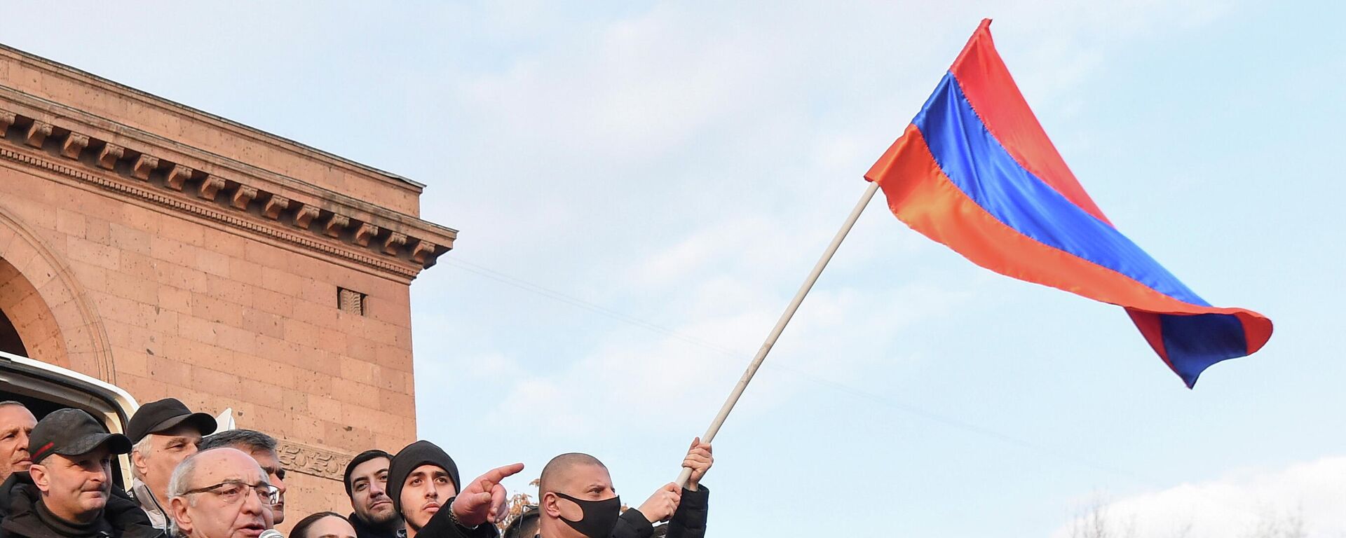 Las protestas en Armenia - Sputnik Mundo, 1920, 26.02.2021