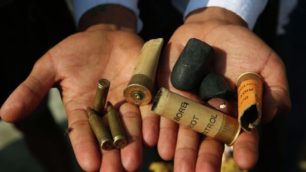 Las municiones que usaron las fuerzas de seguridad contra los manifestantes en Birmania - Sputnik Mundo