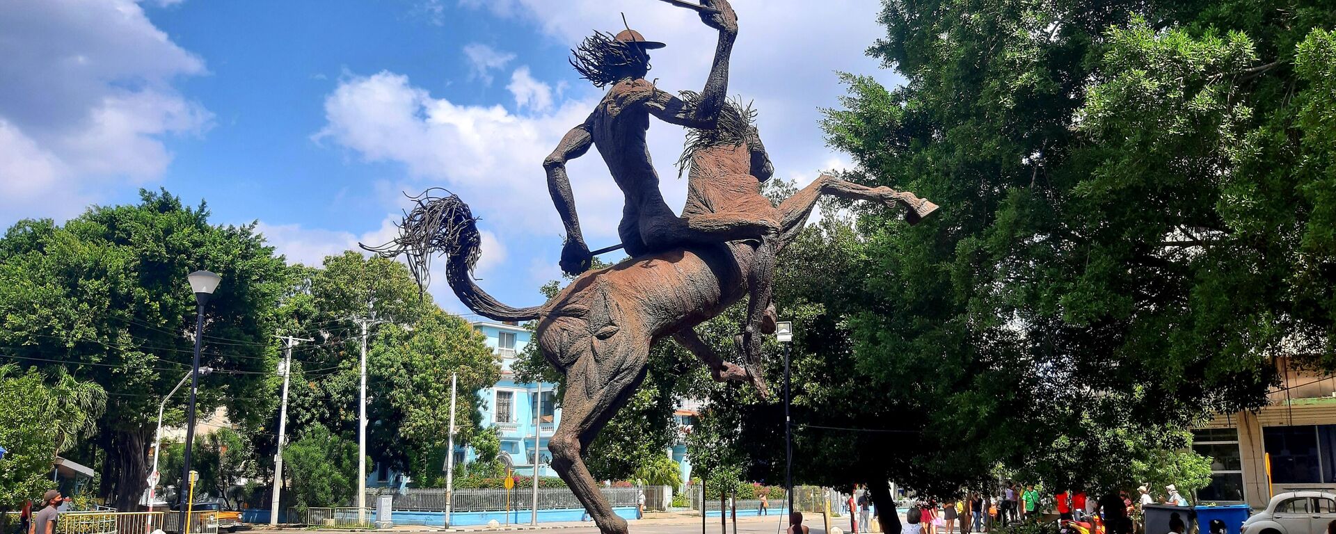 Estatua de Don Quijote de la Mancha, La Habana  - Sputnik Mundo, 1920, 01.03.2021