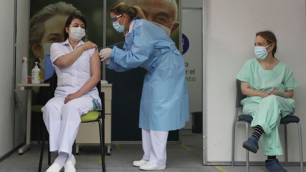 Vacunación en Colombia - Sputnik Mundo