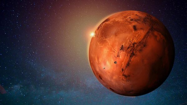Marte (ilustración) - Sputnik Mundo