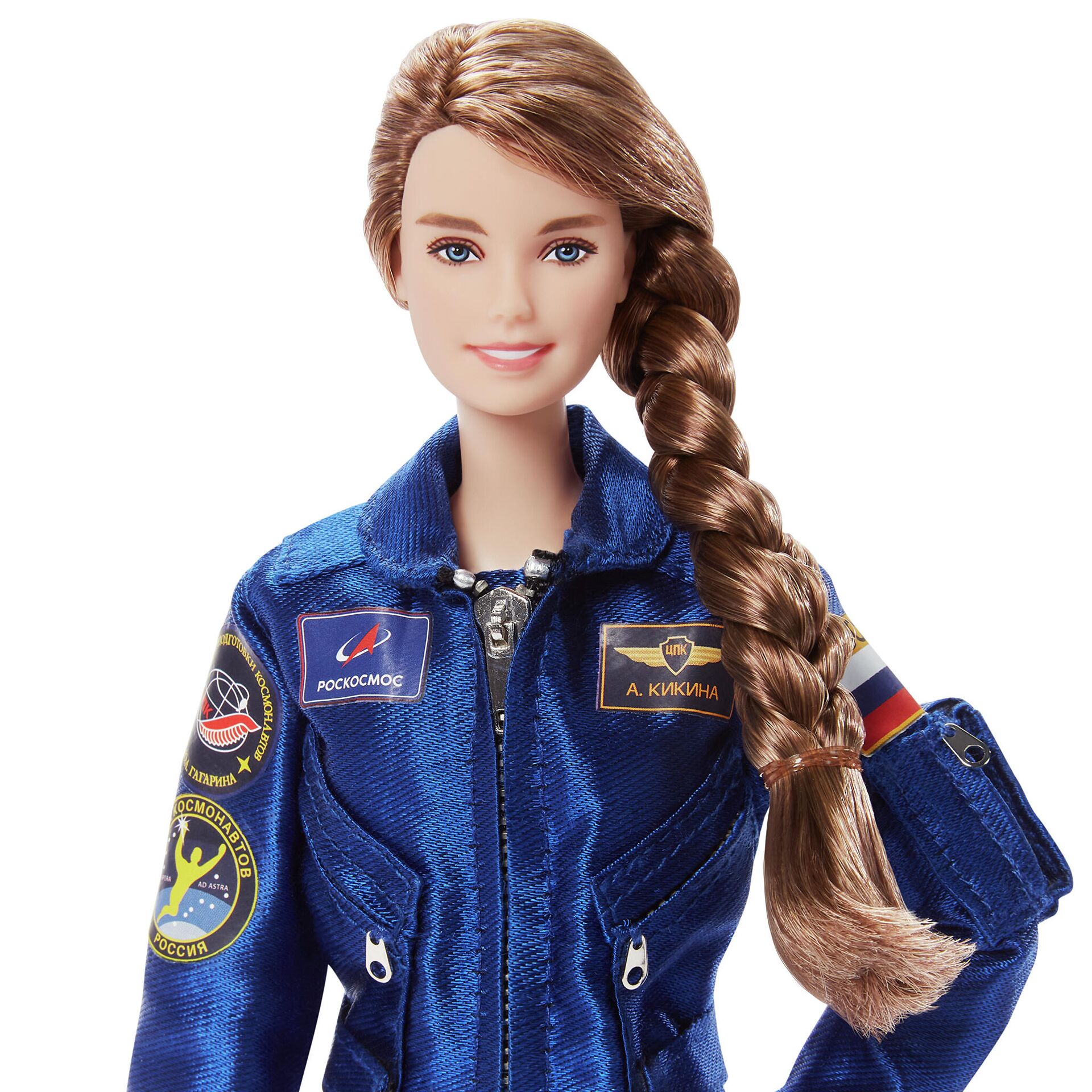 La muñeca Barbie cosmonauta con la imagen de la cosmonauta rusa Ana Kíkina - Sputnik Mundo, 1920, 16.03.2021