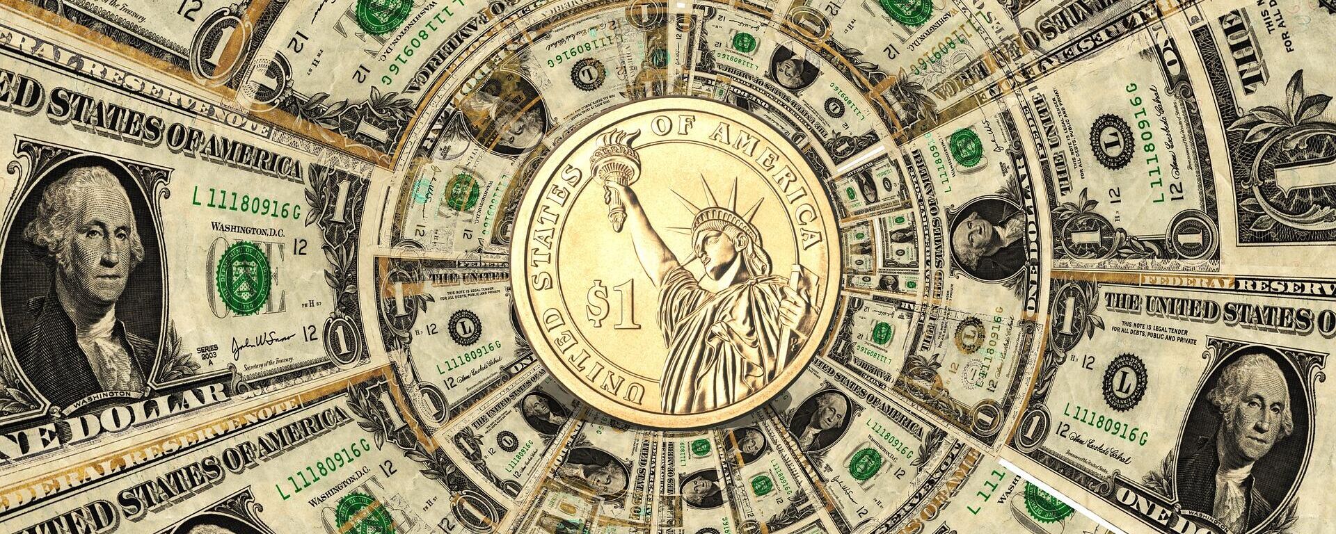 Dólares (imagen referencial) - Sputnik Mundo, 1920, 12.01.2022