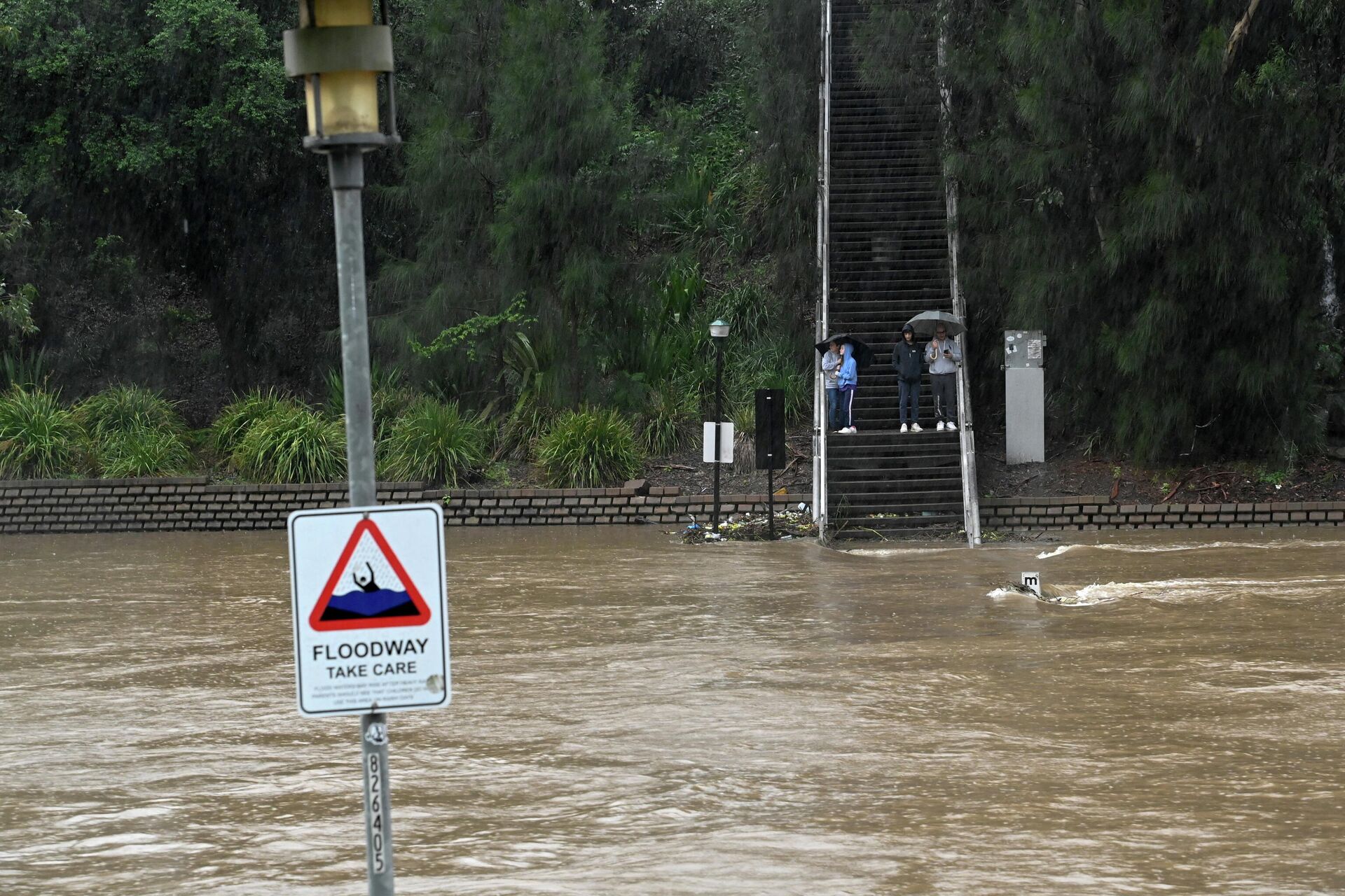 Inundación provocada por fuertes lluvias en Australia, el 20 de marzo de 2021 - Sputnik Mundo, 1920, 20.03.2021