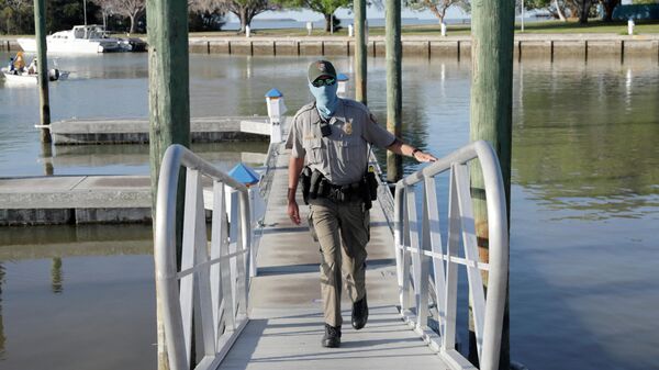 Guarda forestal en el Parque Nacional Everglades, EEUU - Sputnik Mundo
