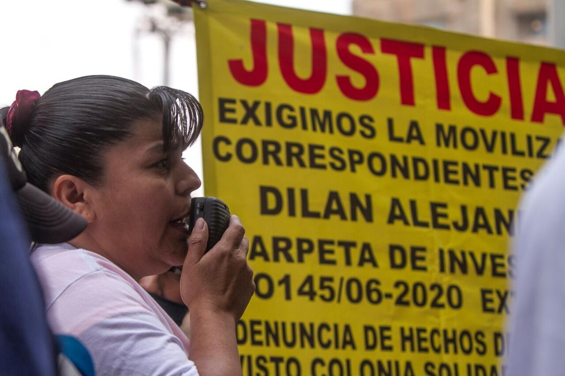 Ana Isabel Guerrero, madre de Dilan Alejandro, comunica públicamente el hallazgo de su hijo desaparecido en una fosa común del Estado de México - Sputnik Mundo, 1920, 31.03.2021
