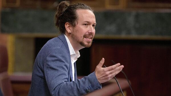Pablo Iglesias, líder de la formación española de izquierdas Podemos - Sputnik Mundo