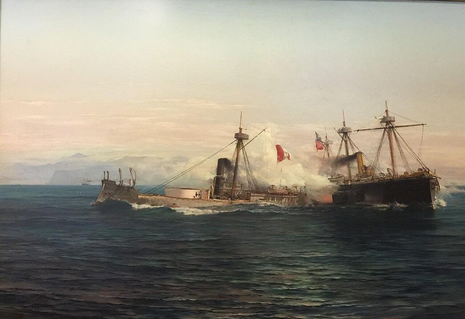 Combate naval de Angamos - Sputnik Mundo, 1920, 07.10.2021