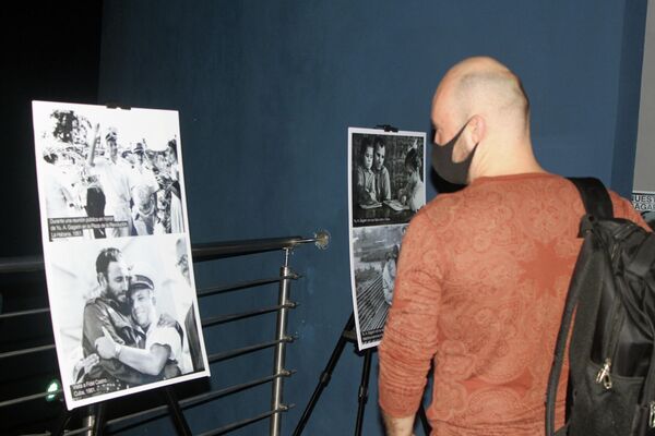 Exposición fotográfica dedicada a Yuri Gagarin en La Habana  - Sputnik Mundo