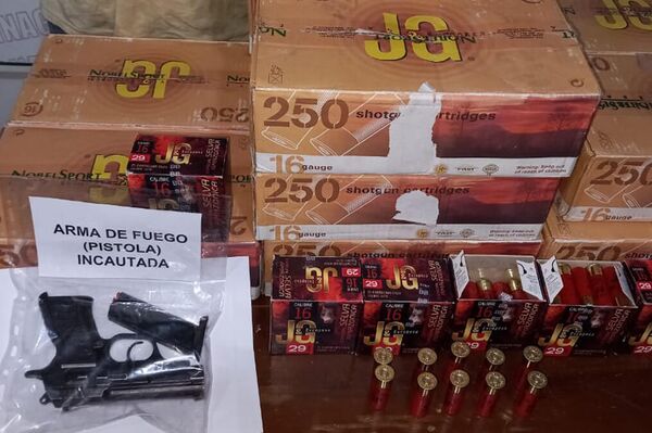 Armas de fuego y municiones incautadas durante la operación Gatillo VI, procedentes de la Triple Frontera, Brasil, Paraguay y Argentina - Sputnik Mundo