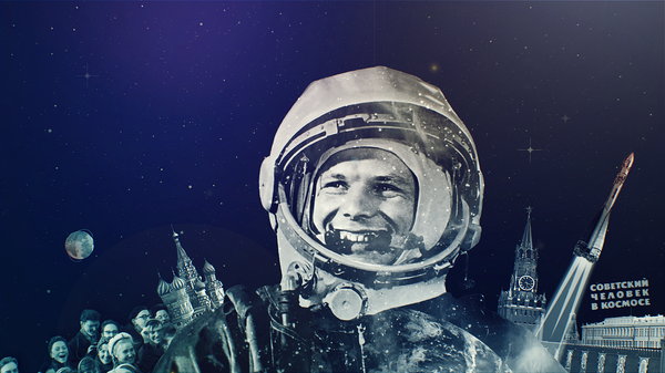 Yuri Gagarin, cosmonauta soviético (ilustración) - Sputnik Mundo