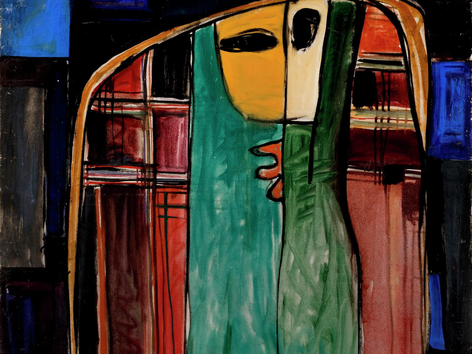 'Veiled Woman', obra de Sirak Melkonian - Sputnik Mundo, 1920, 16.04.2021