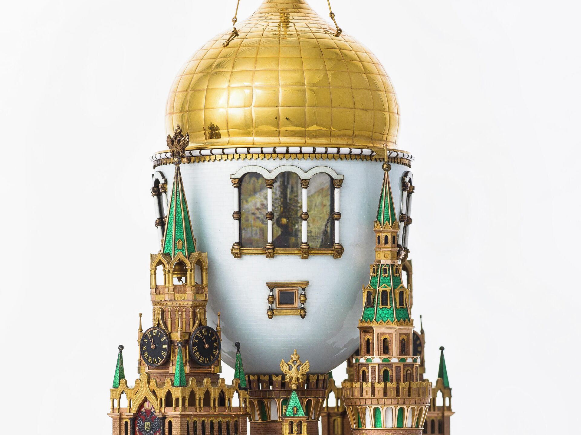 'Huevo del Kremlin de Moscú', de Carl Fabergé - Sputnik Mundo, 1920, 16.04.2021