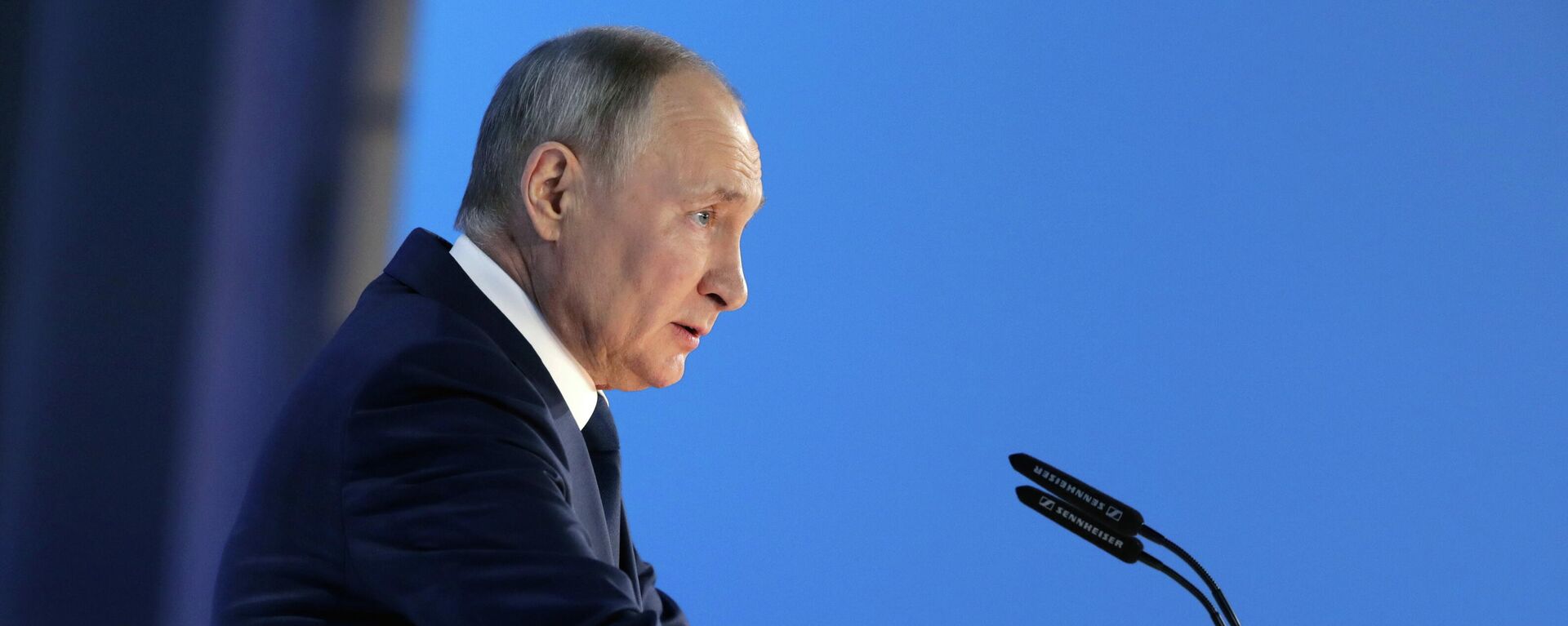 El presidente de Rusia, Vladímir Putin, dirige su mensaje anual a la Asamblea Federal - Sputnik Mundo, 1920, 07.06.2021