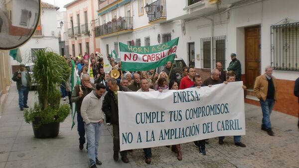 Un manifestación en Hornachuelos contra El Cabril  - Sputnik Mundo