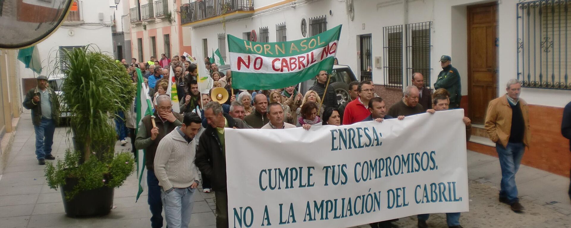 Un manifestación en Hornachuelos contra El Cabril  - Sputnik Mundo, 1920, 21.04.2021