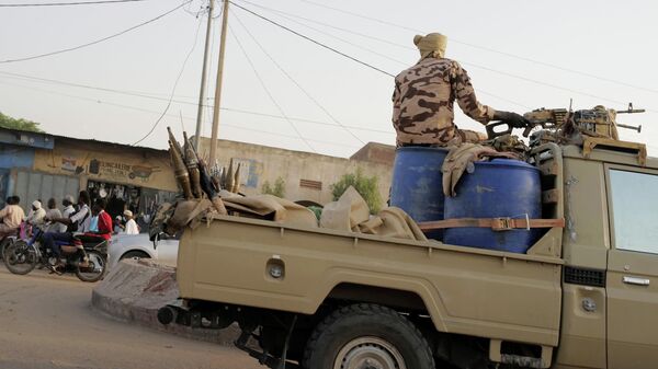 Militares en Yamena, Chad - Sputnik Mundo
