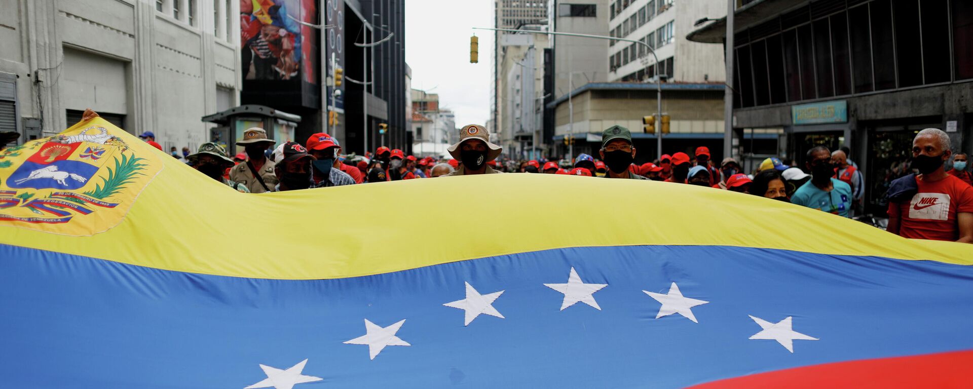 La bandera opositora de Venezuela - Sputnik Mundo, 1920, 13.05.2021