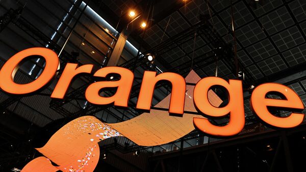 El logo de la empresa de telecomunicaciones Orange - Sputnik Mundo