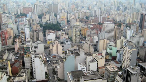 Vista de la ciudad de Sao Paulo, Brasil - Sputnik Mundo