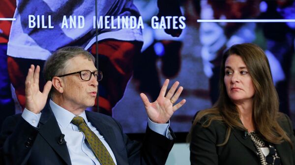 Bill y Melinda gates el 2015 - Sputnik Mundo