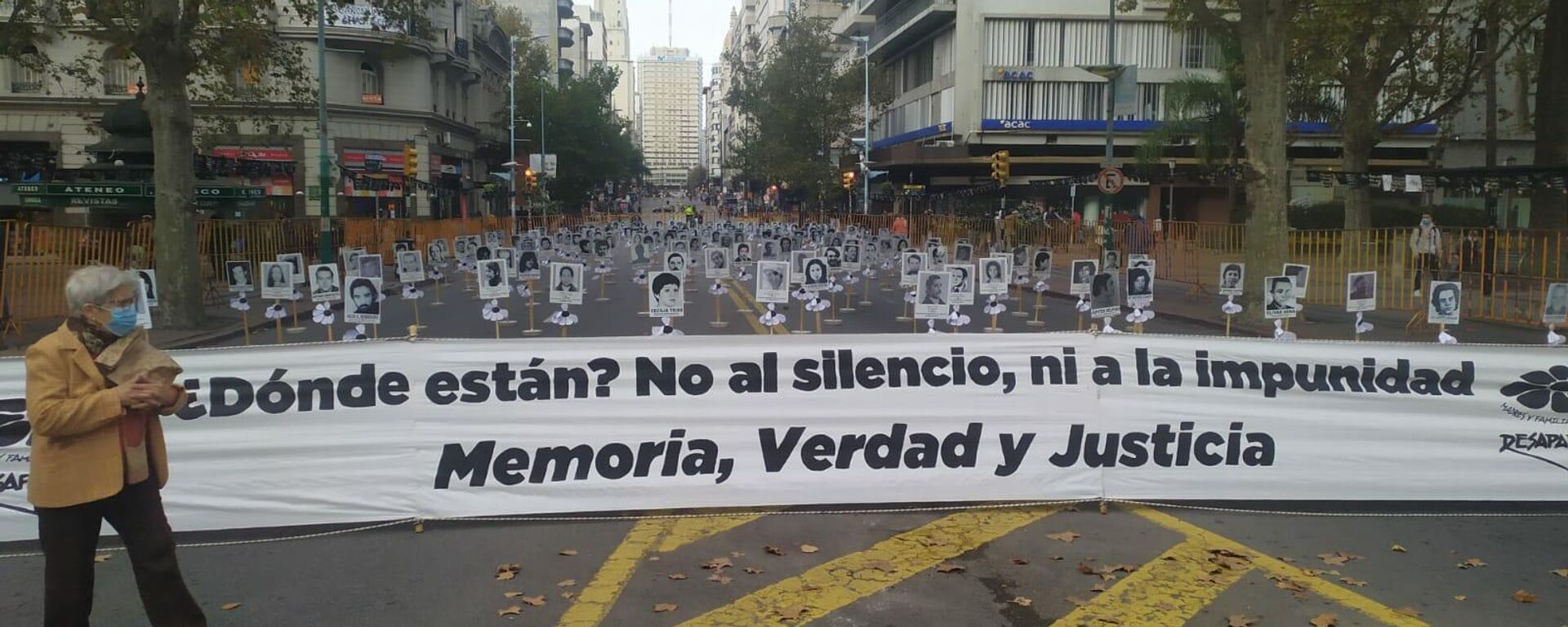 Marcha de silencio en conmemoración de las víctimas de la ditadura en Uruguay - Sputnik Mundo, 1920, 22.10.2021