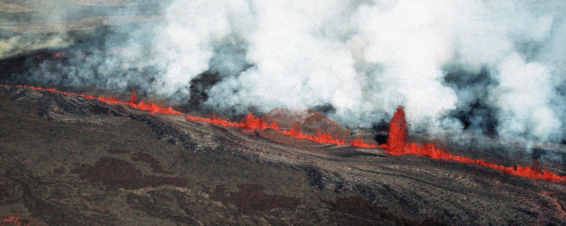 Una erupción del Mauna Loa en 1984 - Sputnik Mundo, 1920, 26.05.2021