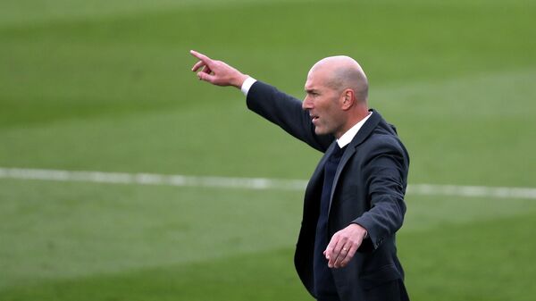 Zinedine Zidane, extécnico de Real Madrid - Sputnik Mundo