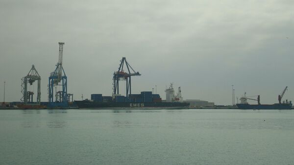 Buques de carga en el puerto de Castellón - Sputnik Mundo