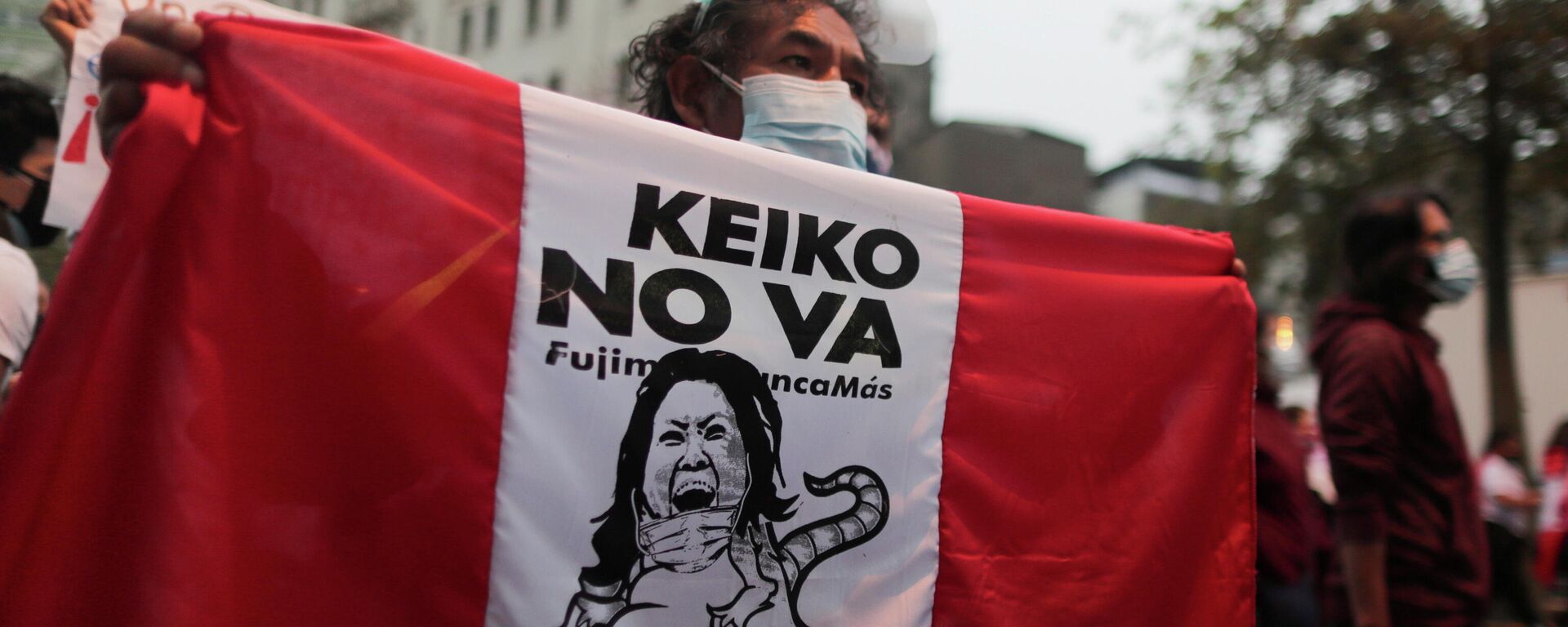 Marcha contra candidatura de Keiko Fujimori (Archivo) - Sputnik Mundo, 1920, 24.06.2021